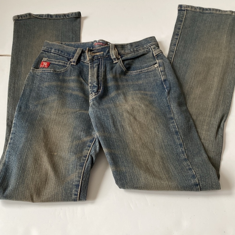 Vintage US Rodeo Distressed Jeans for women.
